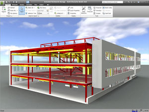 Projektsimulationssoftware / Architektur / für Stahlkonstruktion / 3D