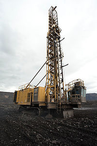 dieselbetriebenes Bohrgerät / drehbar / für Baustellen