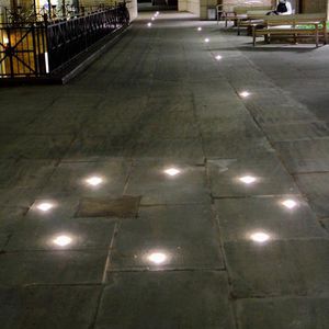 Leuchte für Bodeneinbau / LED / rund / für Außenbereich