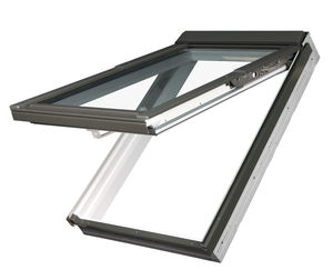 Projektions-Dachfenster / Schwing / PVC / Doppelverglasung