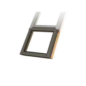 feststehendes Dachfenster / Metall / Holz / Doppelverglasung