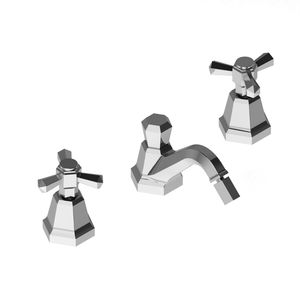 Mischbatterie für Bidet / freistehend / verchromtes Metall / Bronze