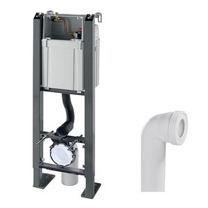 Installationselement für Wandtoiletten / mit Spülkasten