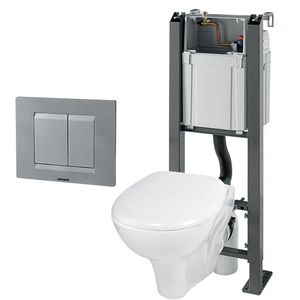 Installationselement für Wandtoiletten / mit Spülkasten
