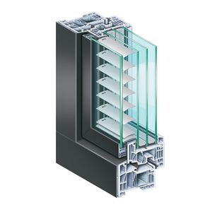 Aluminium-Fensterprofil / aus PVC / Wärmedämmungen