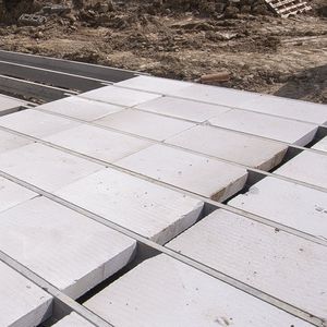 leichter Betonstein / für tragende Wand / für Fundament / für Böden