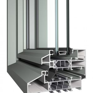 Aluminium-Fensterprofil / wärmeisoliert
