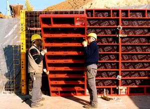 Rahmenschalung / Modul / Metall / für Wand