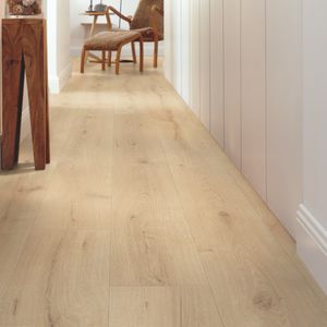 HDF-Laminatboden / schwimmende Klick-Verbindung / Holzoptik / Objektmöbel