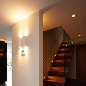 moderne Wandleuchte / Außenbereich / Aluminium / LED