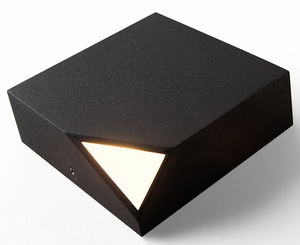 moderne Wandleuchte / aus Polycarbonat / LED / quadratisch