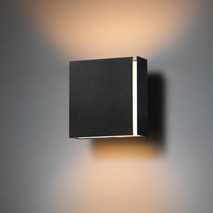 moderne Wandleuchte / Metall / LED / rechteckig
