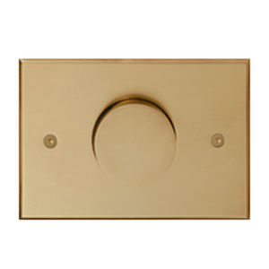 Lichtdimmer / Drehknopf / Metall / modern