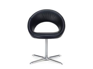 moderner Stuhl / höhenverstellbar / drehbar / mit Rollen
