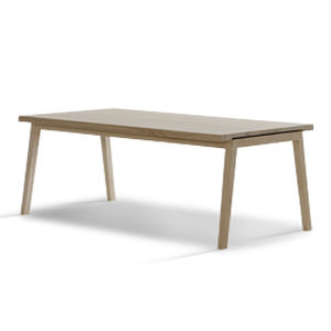 moderner Esstisch / Holz / rechteckig