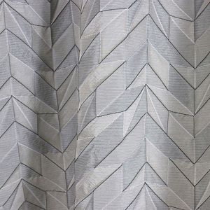 Gardinenstoff / mit geometrischem Muster / Polyester / Objektmöbel