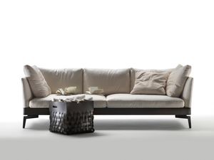 modulierbares Sofa / Eck / modern / Stoff