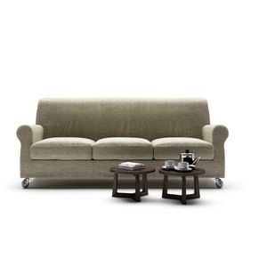 klassisches Sofa / Stoff / Leder / Contract