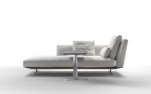 moderne Récamiere / Stoff / Leder / von Antonio Citterio