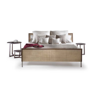 Standardbett / doppelt / modern / Kopfteil