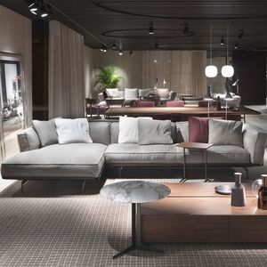 modulierbares Sofa / Eck / modern / Stoff