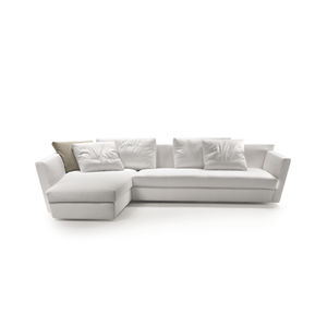 modulierbares Sofa / Eck / modern / Stoff