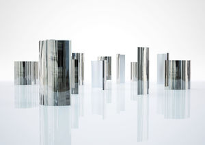 moderner Paravent / Glas
