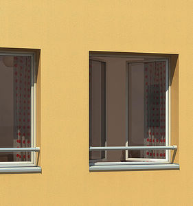 Aluminium-Geländer / Einfahrts Barren / für Fenster