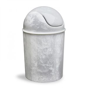 hygienischer Abfalleimer / aus Kunststoff / für Büro / mit Schwingdeckel
