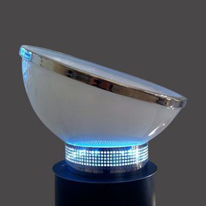 Tischlampe / originelles Design / Glas / geblasenes Glas