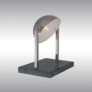 Tischlampe / klassisch / für Innenbereich / aus vernickeltem Messing