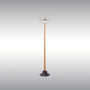 Stehlampe / klassisch / für Innenbereich / aus Buche