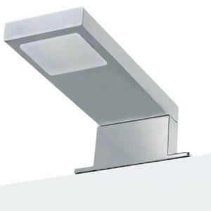 moderne Wandleuchte / für Badezimmer / Glas / rechteckig