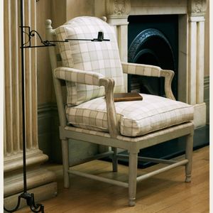 Sessel / Gustavianischer Stil / Textil