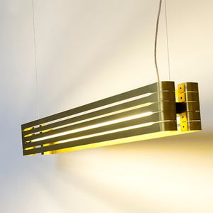 Hängeleuchte / LED / linear / Aluminium