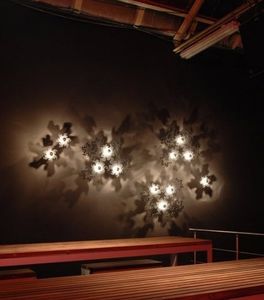 Wandleuchte / originelles Design / Aluminium / LED / IP20