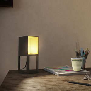 Tischlampe / modern / Aluminium / Innenraum