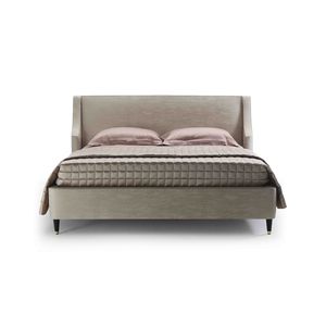 Doppelbett / klassisch / Polster / Kopfteil