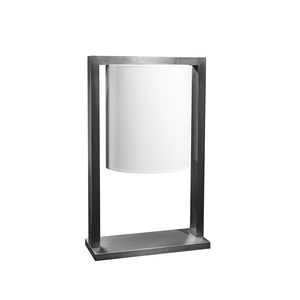 Tischlampe / modern / Messing / Baumwolle