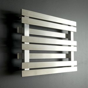 Heißwasser-Badheizkörper / Stahl / modern / horizontal