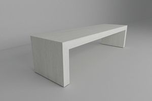 Bank für Umkleideraum / modern / HPL / nach Maß