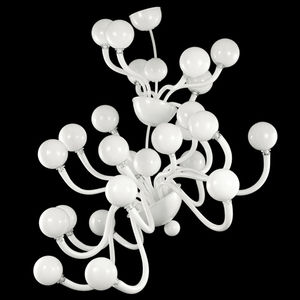 moderner Lüster / geblasenes Glas / aus Muranoglas / LED