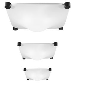 Deckenleuchte / originelles Design / quadratisch / aus Methacrylat / LED