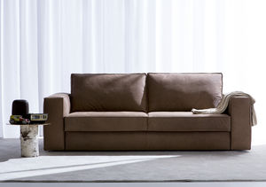 Bettsofa / modern / Leder / Gewebe