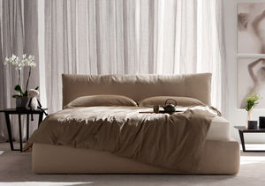 Standardbett / doppelt / modern / Leder