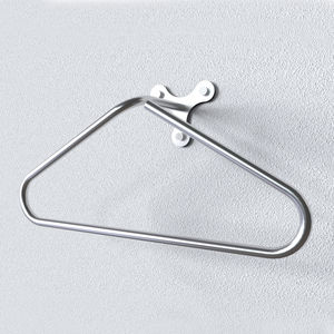 Wandmontage-Herrendiener / modern / Metall