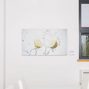 elektrischer Heizkörper / Infrarot / Stahl / modern