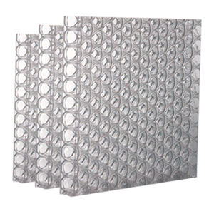 Struktureller-Paneel / Verbundwerkstoff / aus Polycarbonat / für Trennwandsysteme