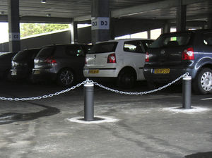 Poller / Anti-Park / aus Stahl / aus Edelstahl / fest