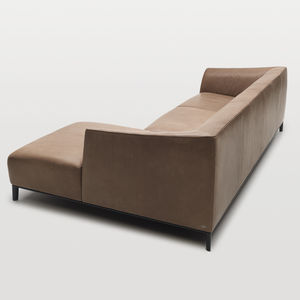 modernes Sofa / für Innenbereich / Leder / von Christian Werner
